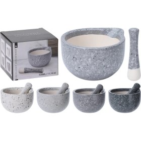 Resim Boyner Evde Granit Görünümlü Havan Sarımsak Ezici 330 ml 
