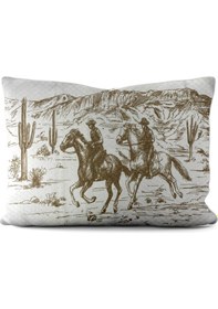 Resim Paradero Kovboylar Yastık Kılıfı 