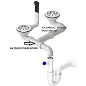 Resim Teka 1,5 Göz Evye Sifon Takımı Made İn Italy 