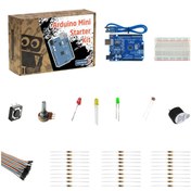 Resim Delixa Arduino Uyumlu Mini Başlangıç Seti (Başlangıç Kitabı ile Birlikte) 