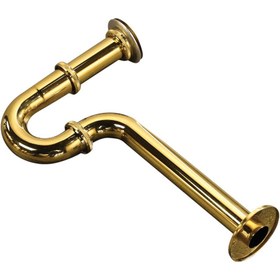 Resim Lavabo Sifon 9090 - PVD Gold 