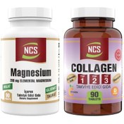 Resim Ncs Hidrolize Collagen Tip 1-2-3 Glutatyon 90 Tablet + Magnesium 90 Tablet 