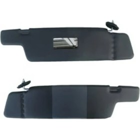 Resim TŞT 1983 - 1996 Renault R9 Broadway Güneşlik Sağ - Sol Set 2 Parça (Oem NO:7704001148OZA) 