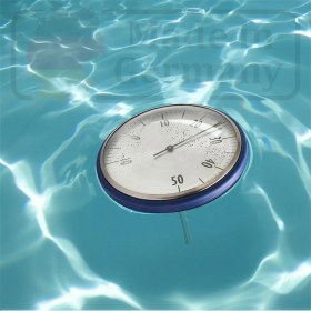Resim Sevgift Tfa 40.2005 Havuz Termometresi Analog Pool Thermometer Yüzer Havuz Isı Ölçer 