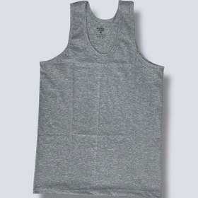 Resim Askılı Erkek Atlet Pamuklu 12'li Paket Gri 