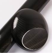 Resim AUTOFOLYO 5d Karbon Folyo Siyah Parlak 152 Cm-5 Metre 