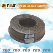 Resim Cctv Kablo 0.50 2+1 Bakır 
