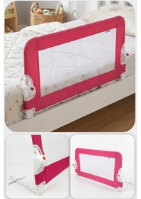 Resim Wellgro Littles 83 48 CM Yatak Bariyeri, Çocuk Yatak Korkuluğu Pembe 