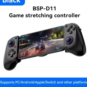 Resim Airstorr Bsp D11 Kablosuz Oyun Denetleyicisi Android/apple Ios Tablet Için Ps3/ps4 Gamepad Akışı 
