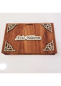 Resim Kişiye Özelahşap Kutulu Metal Çakmak & Metal Sigara Tabakası 