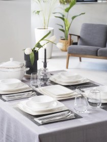 Resim Pierre Cardin Noura 60 Parça Yemek Takımı Altın 