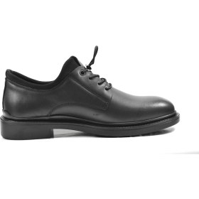 Resim Komcero 1013 Hakiki Deri Siyah Casual Klasik Erkek Ayakkabı 