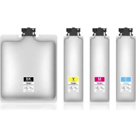 Resim Uyumlu İnk For Epson T05b4 Sarı İnk Kartuş 550ml 