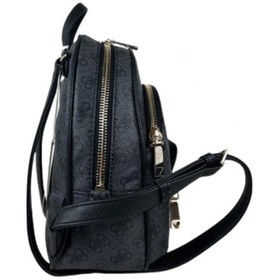 Resim Guess Kadın Siyah Manhattan Sırt Çantası Antrasit 