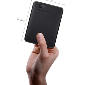 Resim WD 5TB Elements Portable External Hard Drive, USB 3.0 - WDBU6Y0050BBK-WESN Harici Harddisk 