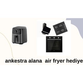 Resim GL GENERAL Stella Siyah Ankastre Set Glf62cs7f Glo2140s Gld025s 