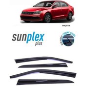 Resim Volkswagen Golf 5-6-7 2013-2019 Sunplex Sport Style Cam Rüzgarlığı Bt 4lü 