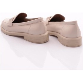Resim Dgn 24044y V Tokali Kadin Loafer Ayakkabi 24044Y-2-R146975 Ekru 