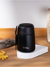 Resim Star Termos Thermbox 500 ml Paslanmaz Çelik Yemek & Mama Termosu - Siyah 