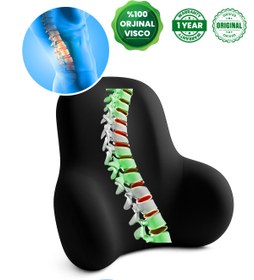 Resim LUMİNA PİLLOW VİSCO BEL MİNDERİ, ARAÇ BEL MİNDERİ, ORTOPEDİK MİNDER 