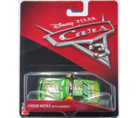 Resim Disney Cars 3 Chick Hicks With Headset Karakter Oyuncak Araba 