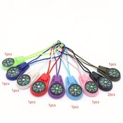 Resim 10 adet Mini Pusular - Dayanıklı PMMA Pusular Metal İğne ile, Çok Renk Seçenekleri (Pembe, Mor, Siyah, Kırmızı, Yeşil, Beyaz, Gökyüzü Mavisi, Ordusu Yeşili, Açık Mavi) için Açık Hava Maceraları, Yürüyüş, Kamp, Sırt Çantası, Macera Ekipmanları, Kompakt Tasarım, Metalik Detaylar 