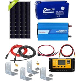 Resim 1 Kw Solar Paket Güneş Enerji Sistemleri 