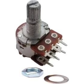 Resim Potansiyometre Stereo 6 Bacaklı 220K (IC-222) 