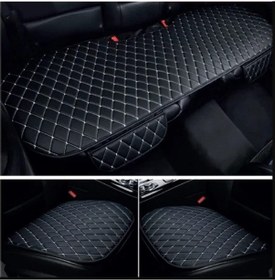 Resim Carub Kapitone Üçlü Minder 