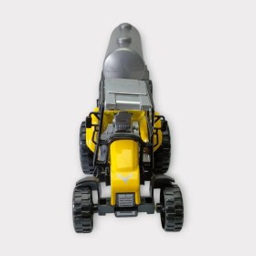 Resim Çek Bırak Römorklu Traktör 25cm - Sarı Su Tanklı Sarı 