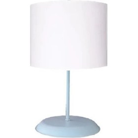 Resim Teknotrust Dante Beyaz Kumaş Kaplama 2.li Set Yatak Odası Genç ve Çocuk Odası Avize ve Abajur Seti 