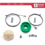 Resim Opel Omega B V94 1994-2003 4/5 Kapı İçin Arka Cam Kriko Tamir Set 