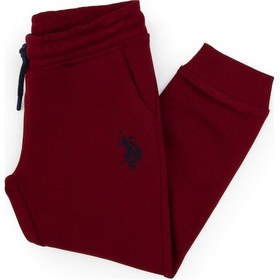 Resim U.s. Polo Assn. Erkek Çocuk Bordo Eşofman Altı 50314026-vr014 Bordo 
