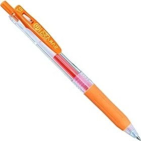 Resim Aesco Jel Kalem 0.7 mm Turuncu Renk Yazı Kalemi 