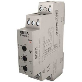 Resim ENDA Epmr02-n-v Motor Koruma Rölesi 