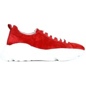 Resim Bueno Shoes Nar Çiçeği Süet Kadın Dolgu Topuklu Spor Ayakkabı 01ws12200 