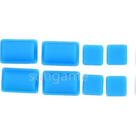 Resim Nintendo Wii Silikon Vida Ayakları Seti - Renkli Lastik Pedi Ve Kapak Altın3+macera 