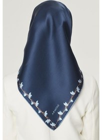 Resim Armine İpek Eşarp Nostalji - 8553-80 Twill - 8128-08 