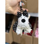 Resim OEMG 1 Adet Karikatür Çanta Çekicilik Anahtarlık Sevimli Iyi Şanslar Hediye Peluş Oyuncaklar Bebekler (Yurt Dışından) 