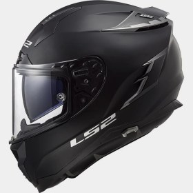 Resim Ls2 Challenger Solid Kapalı Kask Mat Siyah 