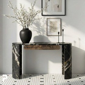 Resim Alexander Black Ripple Dresuar - 120x35x80 / Parlak Koruma 