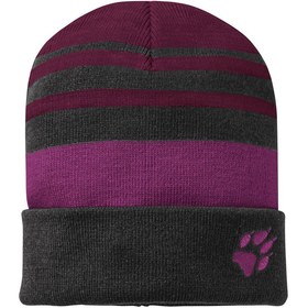 Resim Jack Wolfskin Stripy Knit Cap K Unisex Çocuk Bere 