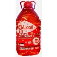 Resim Licoil Organik G12 Kırmızı Antifriz 3kg (-25 Derece)Pet Ambalaj 