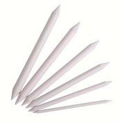 Resim 3/6 adet/set Karıştırma Lekesi Kök Çubuğu Tortillon Eskiz Sanatı Beyaz Çizim Kömürü Çizim Aracı Pirinç Kağıt Kalem Sanatçı Malzemeleri 