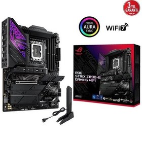 Resim Asus Rog Strıx Z890-e Gamıng Wıfı-7 Ddr5 Thunderbolt-hdmı Dp Pcıe 5.0 1851p Atx 