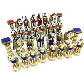 Resim Satranç Taşı Polyester Büyükboy Herakles Dekoratif Hediyelik 