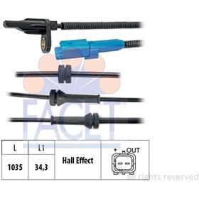 Resim TEKERLEK HIZ SENSORU OPEL CROSSLAND X 