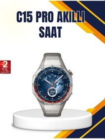 Resim Gümüş Akıllı Saat 46mm Kasa 