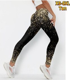 Resim Ten Rengi Bayan Mavi Gökyüzü Yıldız Baskılar Streç Yoga Tayt Spor Koşu Spor Salonu Spor Aktif Pantolon Ten Rengi 