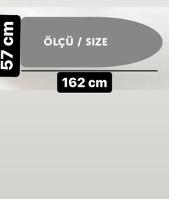 Resim Gercella Xxl Luxury Ütü Masası Kılıfı Örtüsü Bezi Kırmızı 